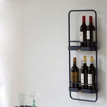 鎖壁式酒架 午夜藍