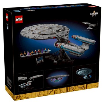 LEGO TM 星際爭霸戰 聯邦星艦企業號 積木玩具 Star Trek U.S.S. Enterprise NCC-1701-DTM 10356  混合色  1套