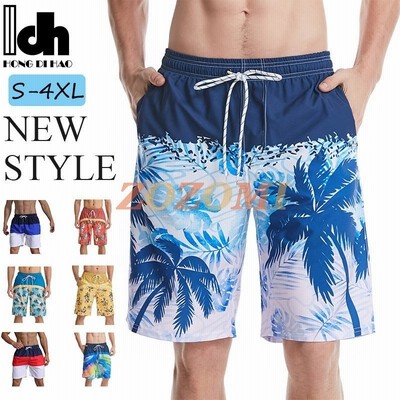 海水パンツ メンズ水着 水着 メンズ 男性用 無地 サーフパンツ 海パン トランクス ハーフパンツ 通販 Lineポイント最大get Lineショッピング