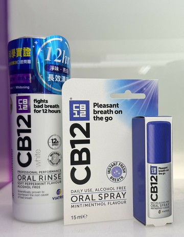 ◎現貨◎CB12 White 第三代漱口水 250ml/口腔淨味噴霧15ml 公司貨 新效期