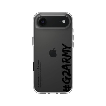iPhone Air Clear Case（相機按鈕） 透明 - G2 Esports - #G2ARMY - Big