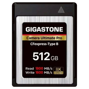 GIGASTONE 立達 CFexpress Type B 8K專業攝影極速記憶卡 免費資料救援/高階相機  1個  512GB