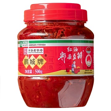 鵑城牌 紅油郫縣豆瓣  500g  1罐