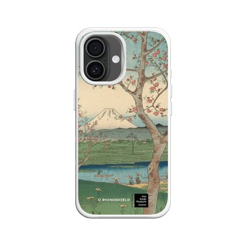 iPhone 16 SolidX 白 - Van Gogh Museum - 富士山三十六景 - 武蔵越かや在