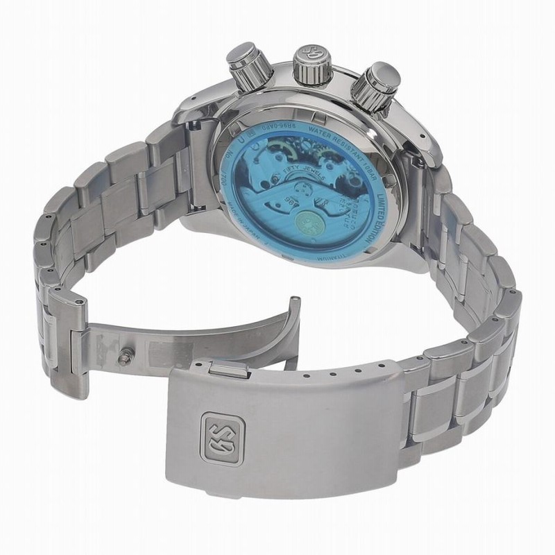 セイコー グランドセイコー スプリングドライブクロノグラフ GMT 15  