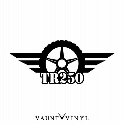 TR250 ステッカー