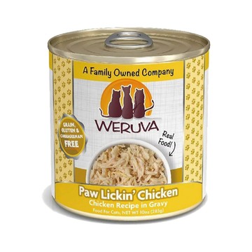 Weruva 【24入組】-無穀(無卡拉膠)貓用主食罐-吮掌回味雞胸肉 10oz(285g)