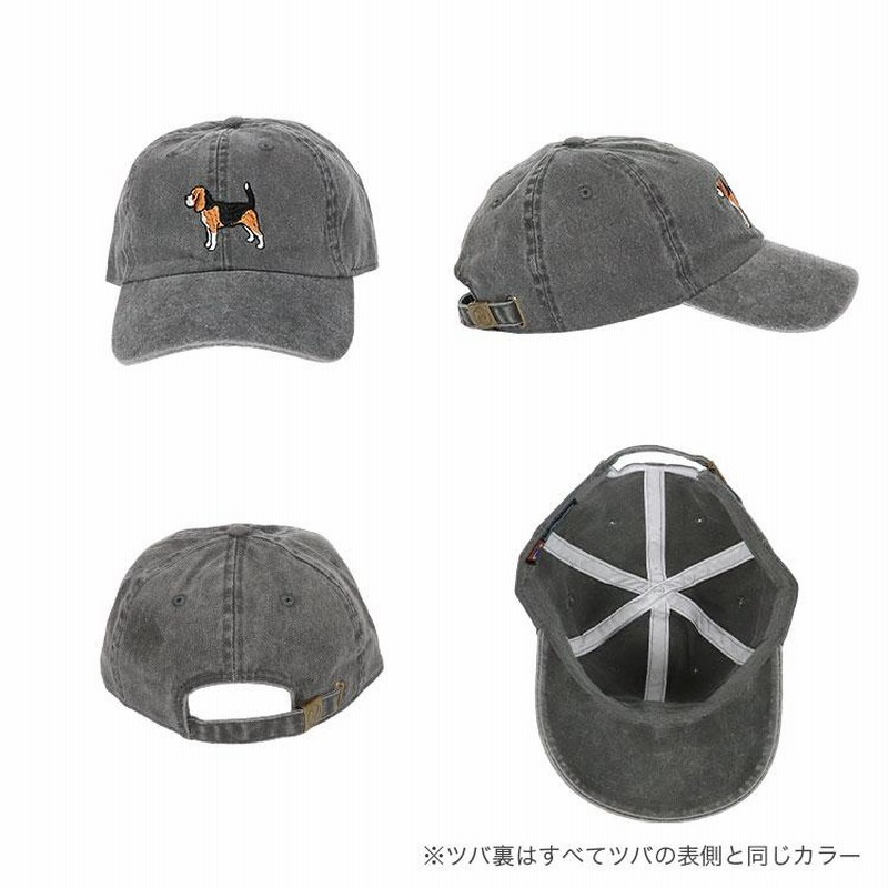 いぬ　キャップ ローキャップ メンズ レディース 帽子 キャップ ビーグル 犬