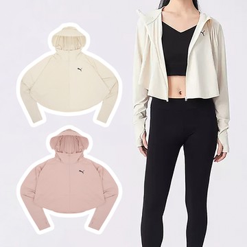 Puma 連帽外套 Rad cal UV Jacket 女款 短版 寬鬆 防曬 帽T 單一價 62832447