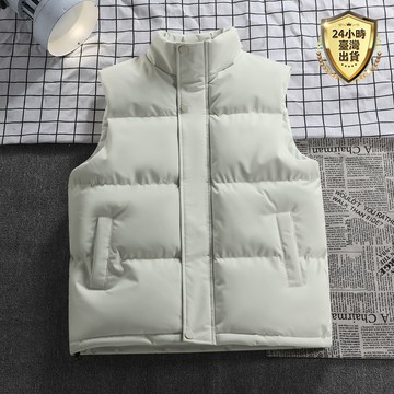 【台灣現貨】冬季加厚保暖鋪棉背心 防寒冬季鋪棉背心馬甲 秋冬立領無袖羽絨背心 保暖坎肩 棉外套 立領 無袖棉衣 防風外套