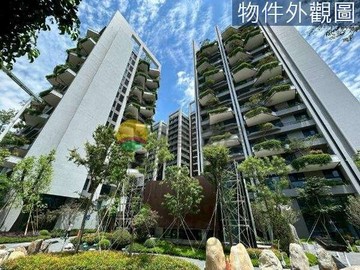 機捷最美｜鉅虹映一彎綠面公園視野高樓３＋１房雙車｜台中市北屯區敦富六街