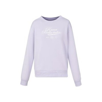 【FILA】女長袖圓領T恤-紫色 5TEA-5321-PL