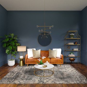 【山德力】仿古印染地毯 170x240cm 錦華