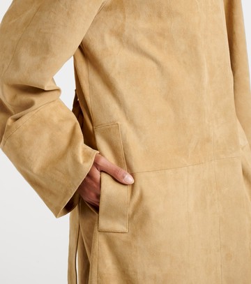 Stouls Dietrich suede coat