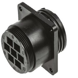 206137-1 7P公座 TE / Tyco AMP CPC-3系列環形圓形連接器 connector 接頭【佑齊企業 iCmore】