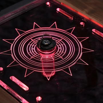 WellHike 玩客 IGT透明桌板  36 x 25cm  36cm  透明色