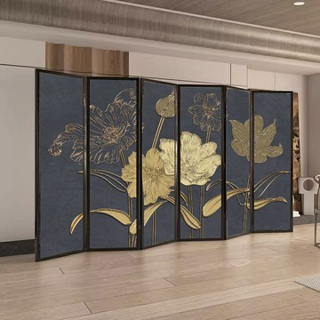 屏風隔斷墻移動折疊遮擋簡約現代公寓臥室小戶型床邊試衣間床邊/屏風/擋風屏/隔斷屏/遮擋屏/折疊屏/玄關屏風/客廳屏風