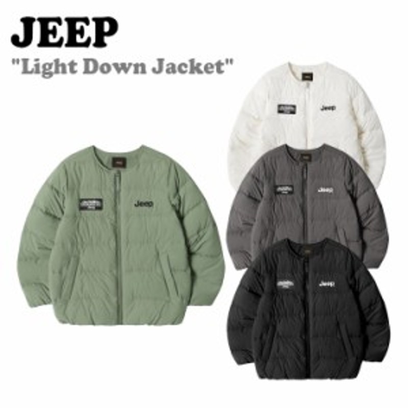 ジープ ダウン Jeep Light Down Jacket ライト ダウンジャケット 全4色