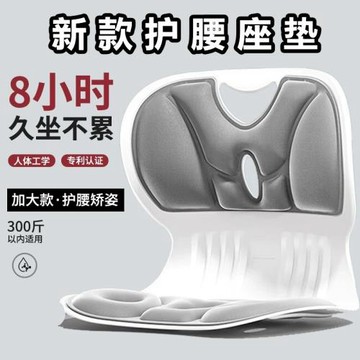 護腰矯姿坐墊防駝背坐姿矯正改善脊椎軟辦公室久坐不累透辦公椅