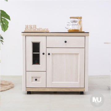 沐家具 mufurniture Koreai 鄉村風 全自動泡茶推車/客廳/餐廳/廚房/收納