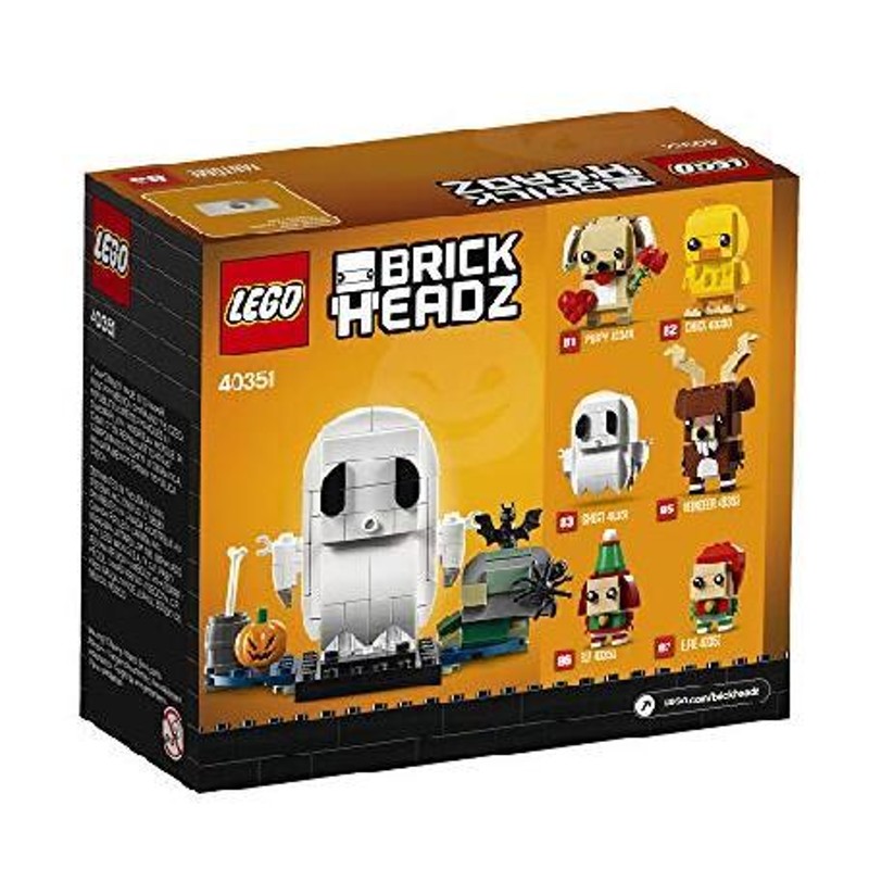 LEGO BrickHeadz Halloween Ghost 40351 Building Kit (136 Pieces