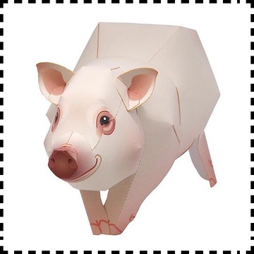 【🌸免運｜當日出貨✈️隔日到🌸】紙紮寵物 小豬 迷你豬（化給親人與寵物皆可用）寵物金紙 紙紮動物 紙紮屋 元寶 庫錢