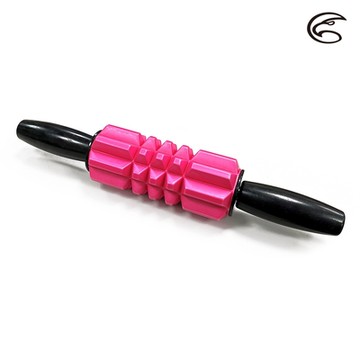 ADISI mini瑜珈按摩滾棒AS17108 (硬度約30度)｜桃紅色 (按摩 伸展 放鬆 紓壓 辦公室小物)