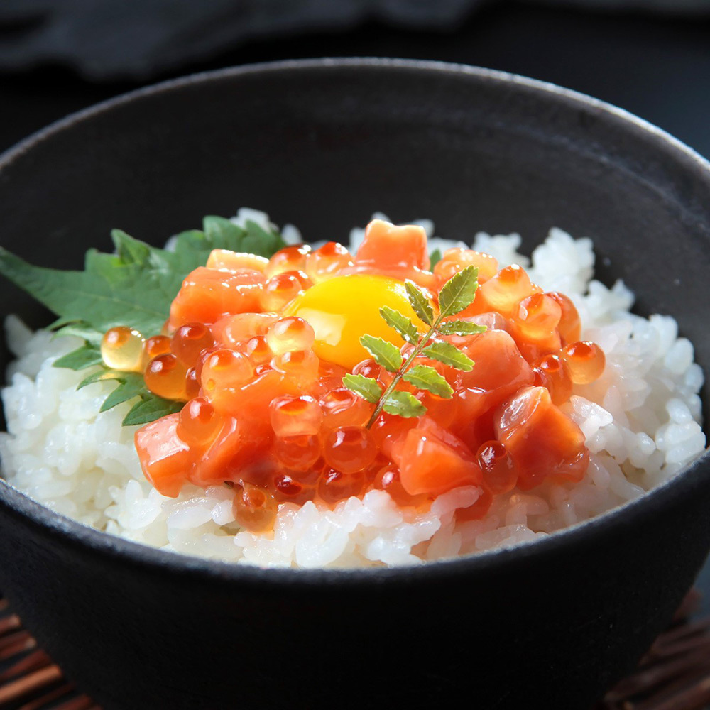 サーモンとイクラの醤油漬け 250g