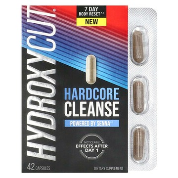Hydroxycut, Hardcore Cleanse，42 粒膠囊
