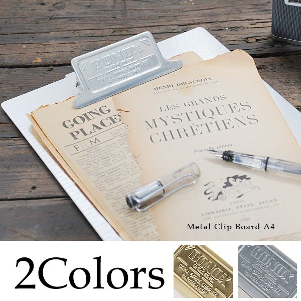 クリップボード おしゃれ バインダー レトロ アンティーク調 メタル クリップボード 通販 Lineポイント最大0 5 Get Lineショッピング