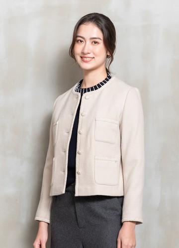 熟悉旋律羊毛軟呢外套