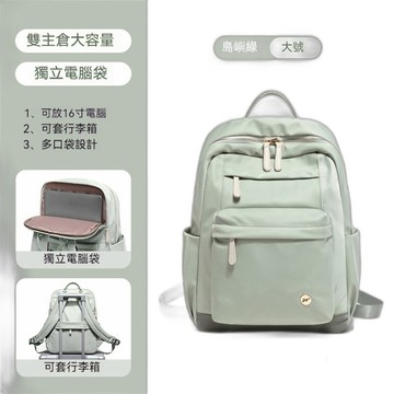 LEEHER 防潑水包包 大容量後背包 禮物 包包 旅行包包 女生包包 726