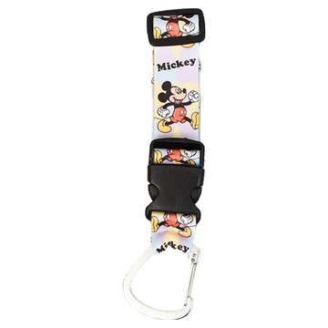 MICKEY MOUSE 米奇 夏日派對系列多功能便攜掛帶  米奇 粉紫色  1個