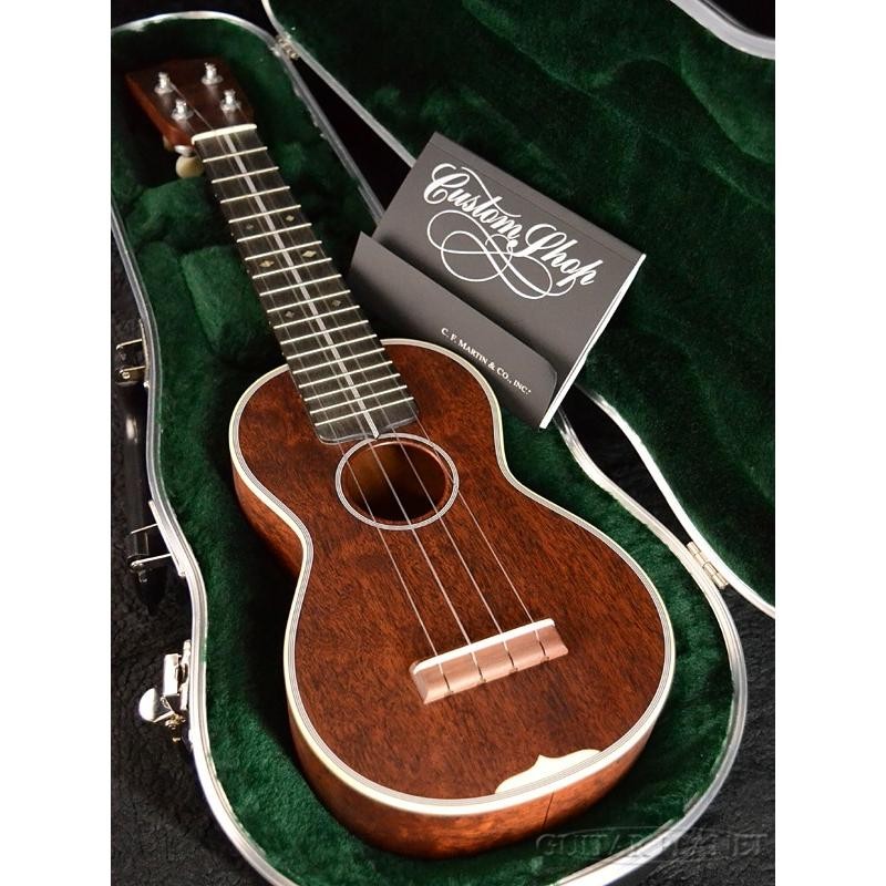 Martin Custom 3 Soprano Uke Quilted Mahogany ソプラノウクレレ