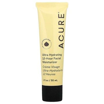 ACURE, 12 小時深層補水保濕霜，1 液量盎司（30 毫升）