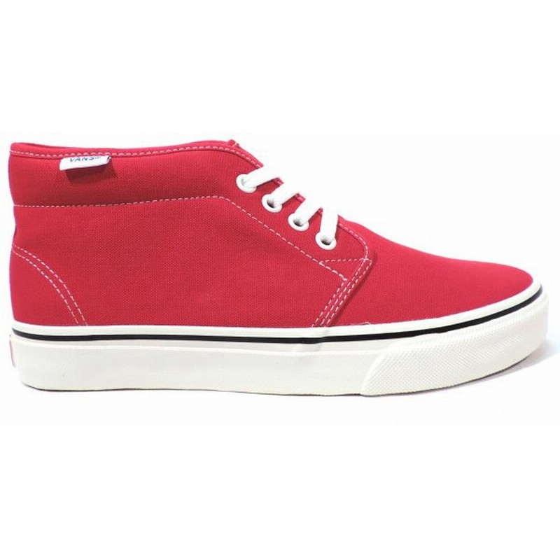 バンズ チャッカ レトロ レッド 赤 スニーカー スケートシューズ メンズ Vans Chukka Retro Red V49retro 通販 Lineポイント最大get Lineショッピング