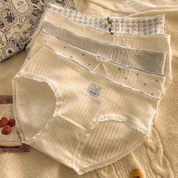 🍭臺灣出貨🍭A類嬰兒棉新款內褲中腰100%抗菌純棉檔透氣舒適兒童女孩三角內褲 兒童內褲 女童內褲\t大童內褲\t小孩內褲
