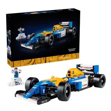兼容樂高10353威廉威廉姆斯車隊FW14B賽車F1積木拚裝汽車模型禮物【樂順積木】