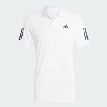 Adidas Club 3str Polo JE0412 男 Polo衫 運動上衣 休閒短袖 網球 白 亞版