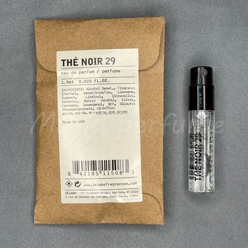 香水實驗室 紅茶29Le Labo The Noir 29-1.5ml香水樣品試用裝 香氛噴霧 小香小樣