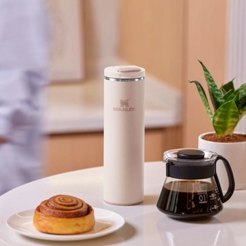 STANLEY 輕重力系列 Aerolight 翻蓋輕盈杯 0.47L 消光黑2.0