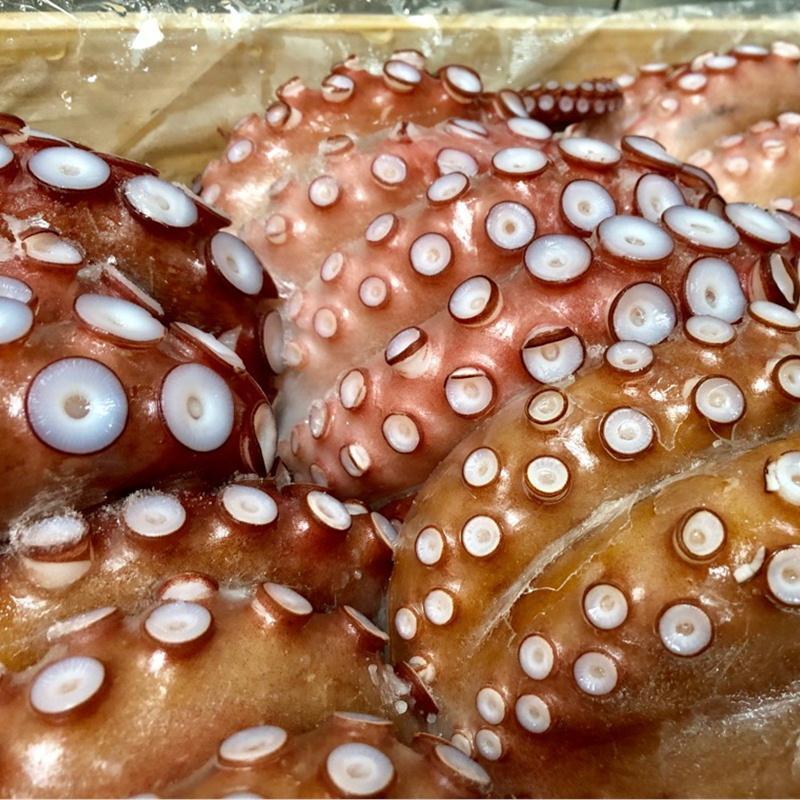 蒸し水たこ 5kg (1足200g前後)北海だこ 刺身・おつまみ・サラダ・カルパッチョにお使いいただけます