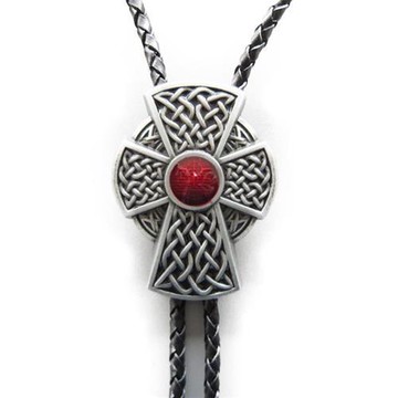 【米蘭精品】Bolo tie波洛領帶-浮雕凱爾特紋十字元素美式領帶男配件2色2色74gx12