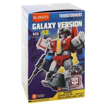 BLOKEES 布魯可 變形金剛 可動積木公仔群星版第二彈 10歲以上 隨機出貨  1個