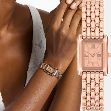 Michael Kors MK Essex 典雅方型女錶 七夕寵愛季 送禮推薦-20mm MK4998