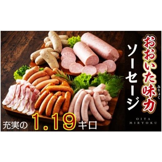 ふるさと納税 大分県 国東市 満足の1.19kg!おおいた味力ソーセージセット_1308R