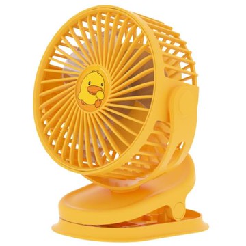 迷你夾式小風扇USB充電款小型風扇宿舍辦公室桌面臺式靜音電風扇