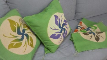 ★簡約花色♪棉質座墊、抱枕套（45×45）★（僅限座墊套等外罩產品）