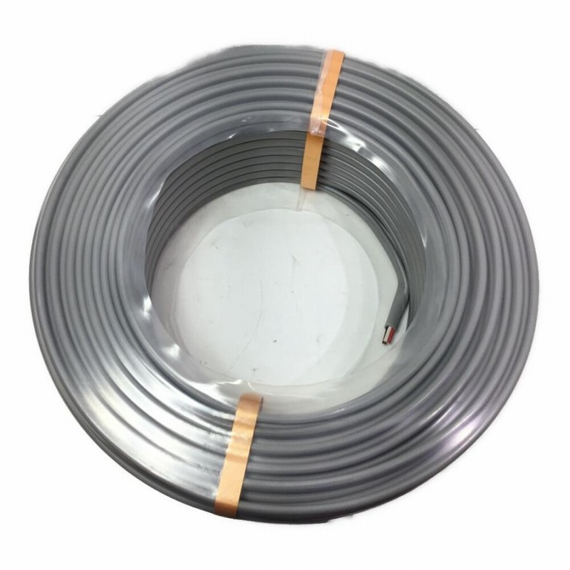 富士電線工業㈱　VVF2.0mm-3C(VVF3×2.0)灰　赤白黒　1巻② VVFケーブル3C-2.0(赤白黒) 矢崎電線 100m
