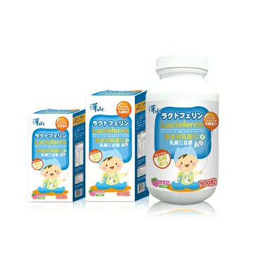 澤山 初乳乳鐵三益菌(嚼錠) 450粒